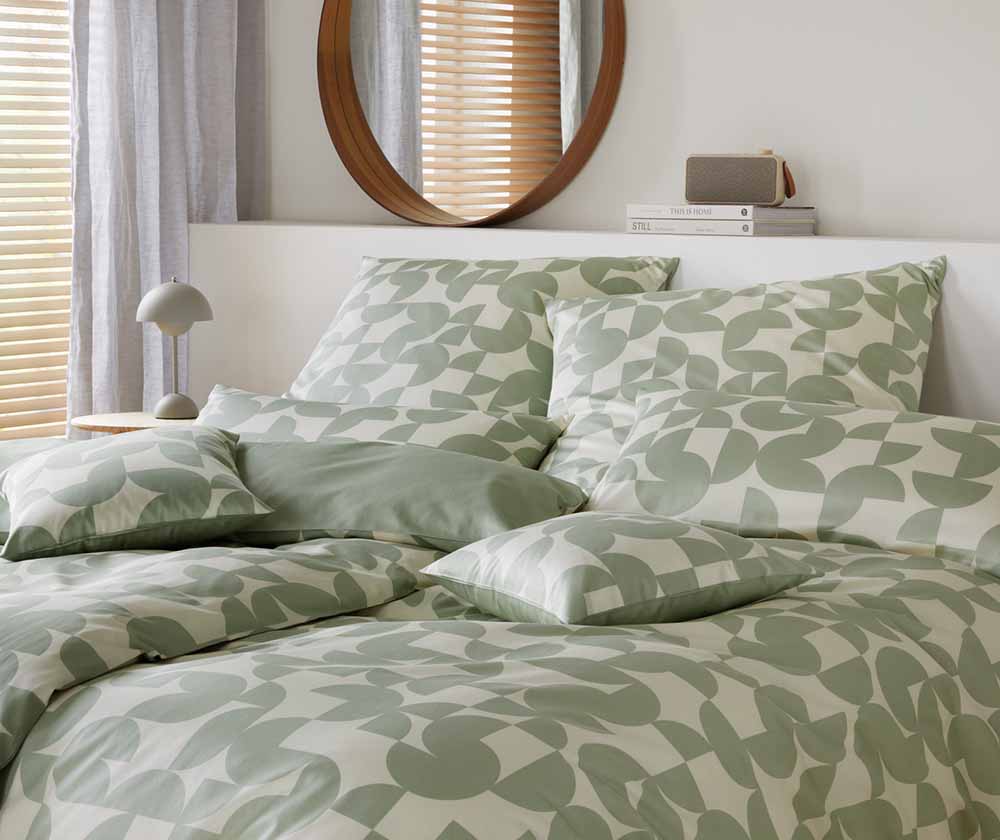 Comfort Satin Bettwäsche Studio Graphic